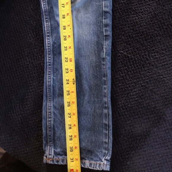 Arizona Jeans Youth Blue Slim Fit Straight Jeans Size 10 Excellent Condition - Picture 4 of 7